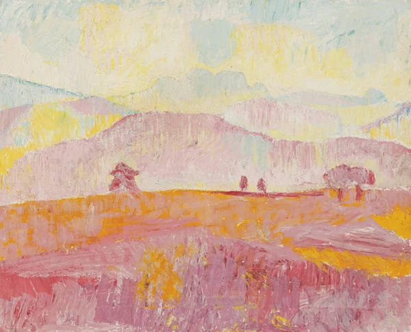 Cuno Amiet — Nebellandschaft, 1922