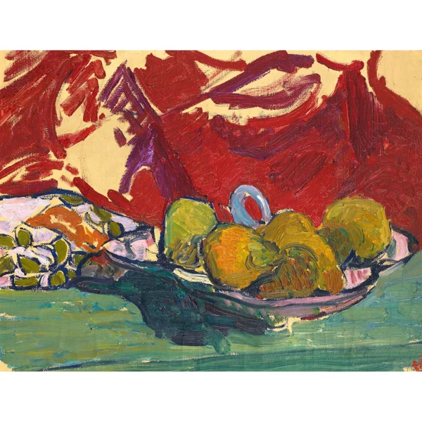 Cuno Amiet — FRÜCHTESTILLLEBEN STILL LIFE WITH FRUITS