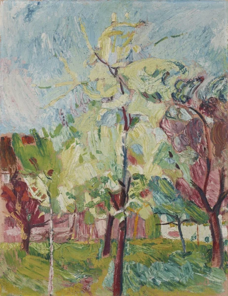 Cuno Amiet — Blühende Bäume