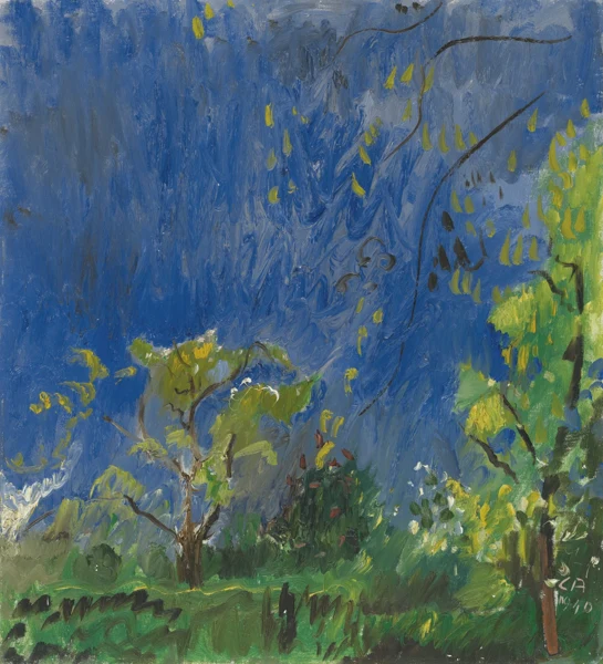 Cuno Amiet — GEWITTERHIMMEL, 1932THUNDERSTORMY SKY, 1932