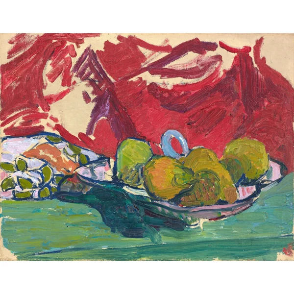 Cuno Amiet — FRÜCHTESTILLLEBENSTILL LIFE WITH FRUITS
