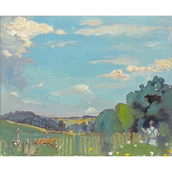 Cuno Amiet — SOMMERLANDSCHAFT, 1938SUMMER LANDSCAPE, 1938
