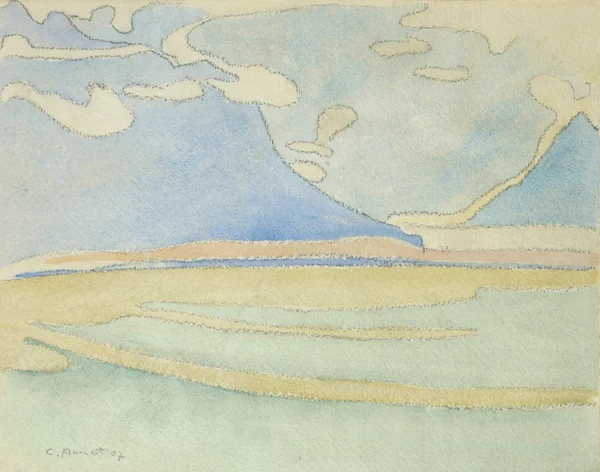 Cuno Amiet — Seelandschaft, 1907