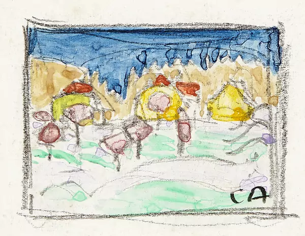 Kirschbaumblüte auf der Oschwand