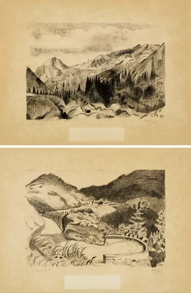 Sammlung Lithografien