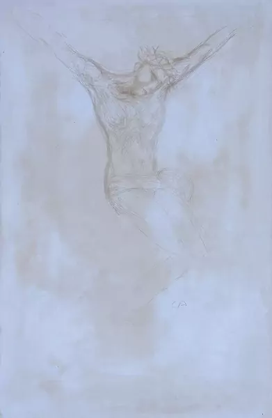 Jesus am Kreuz