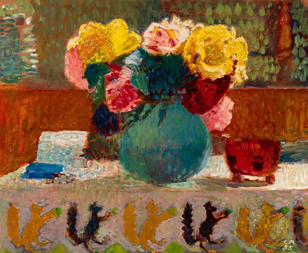 Blumenstillleben, 1955