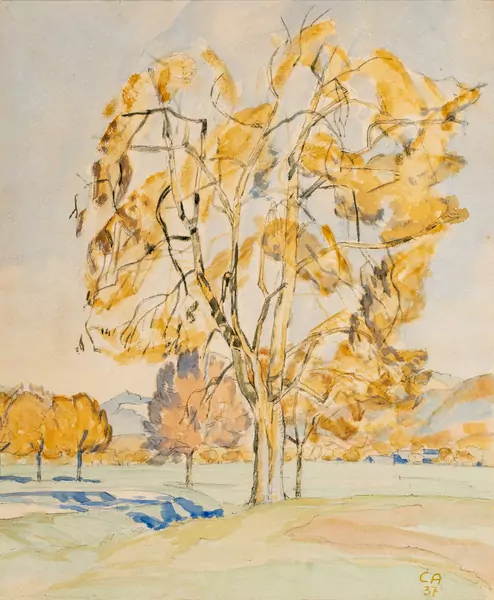 Blühender Baum, 1937