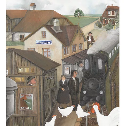 Cuno Röthlisberger — "Bahnhof Altenstein".