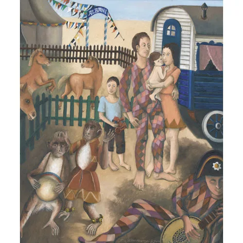 Cuno Röthlisberger — "Zirkus-Familie".