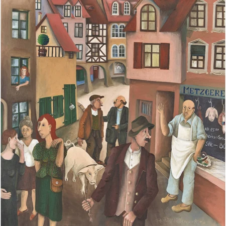 "In der Metzger-Gasse"