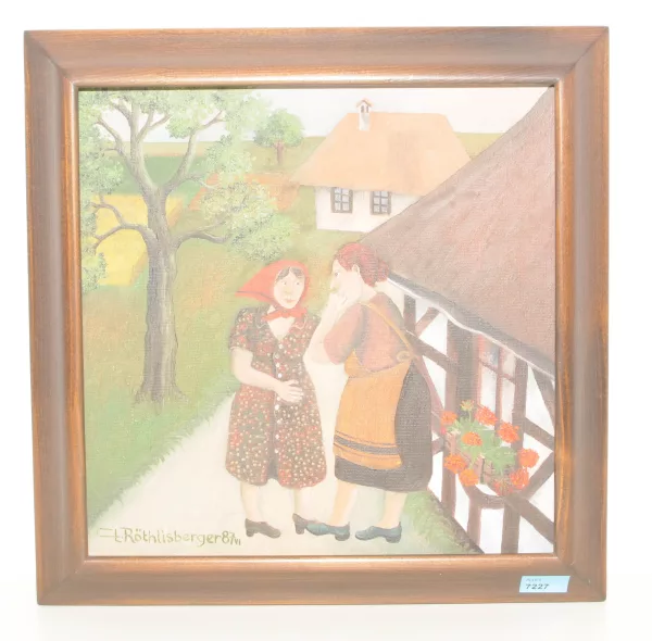 Cuno Röthlisberger — Kleiner Schwatz", 1987