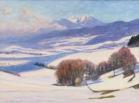 Paysage enneigé