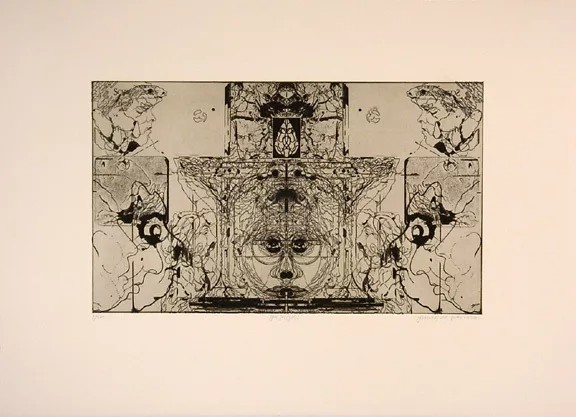 Daniel de Quervain — 5 Blätter: Bilder einer Ausstellung; Helvetische Landschaft; Gedenkblatt; Der Zeitgeist; Anstieg