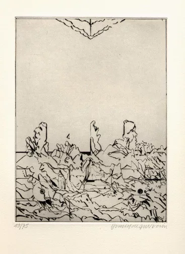 Daniel de Quervain — Portfolio. Georg Heym Gedichte, 1979