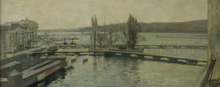 Crépuscule sur la Rade