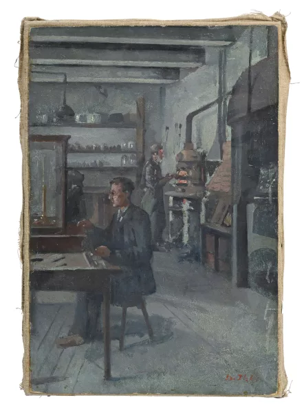 Daniel Ihly — Deux hommes dans un intérieur