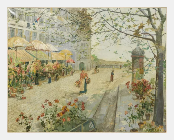 Daniel Ihly — Le marché aux fleurs