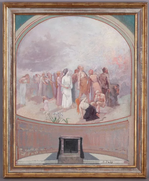 Daniel Ihly — Etude de fresque,