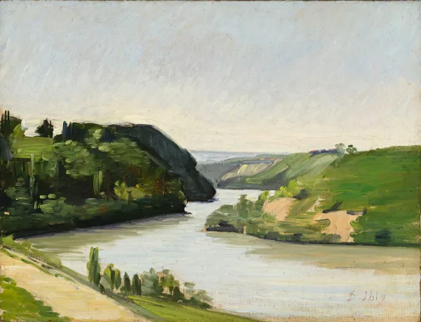 Daniel Ihly — Paysage au bord de l’eau