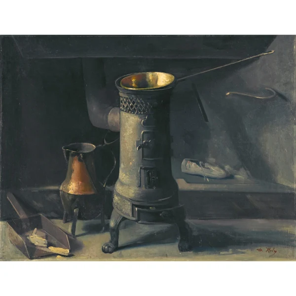 Daniel Ihly — INTÉRIEUR MIT OFEN INTERIOR WITH OVEN