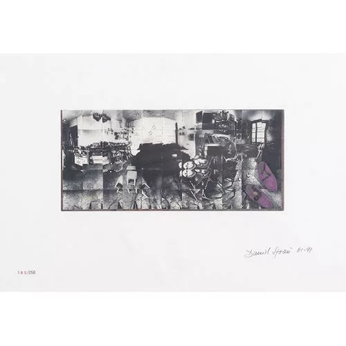 Daniel Spoerri — Ohne Titel.