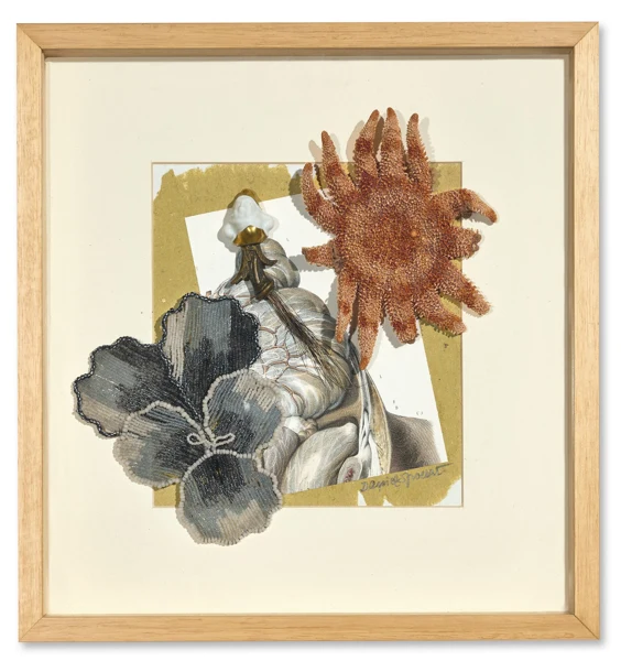 Daniel Spoerri — Collage aus der Serie "La médicine opératoire dessinée d'après nature par N.H. Jacob", 1997