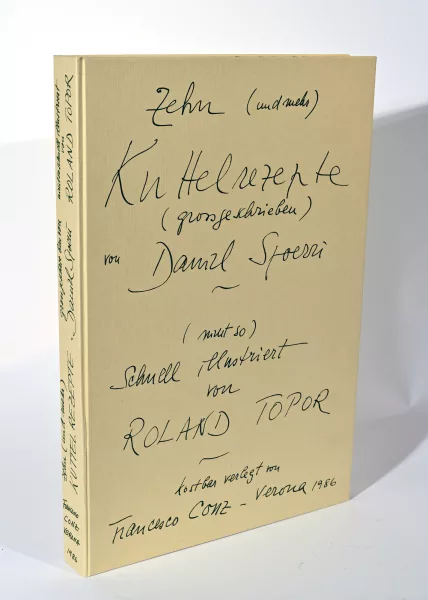 Daniel Spoerri — Portfolio. Zehn Kuttelrezepte, 1986