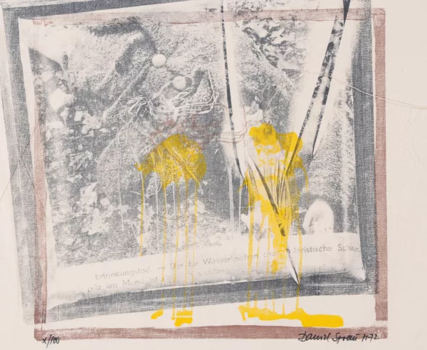 Daniel Spoerri — Portfolio. Die Morduntersuchung, 1971-72