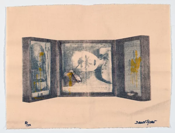 Daniel Spoerri — Die Morduntersuchung, 1971-1972
