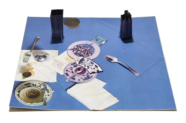Daniel Spoerri — Table pliée