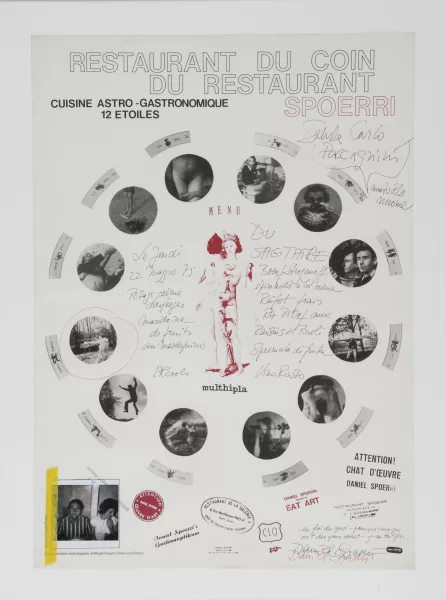 Daniel Spoerri — Restaurant du coin du Restaurant Spoerri, 1975