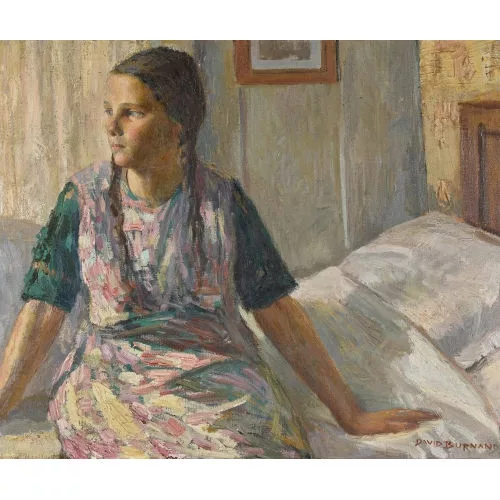 David Burnand — "Fillette".