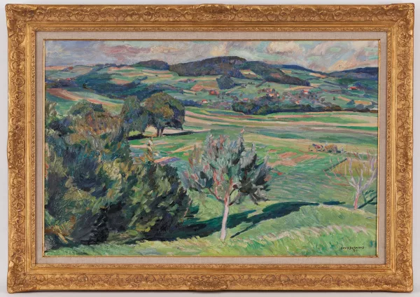 David Burnand — Les foins,
