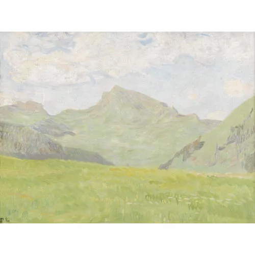 David Estoppey — Sommerliche Berglandschaft.