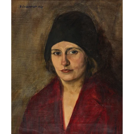 Porträt einer Dame mit Hut