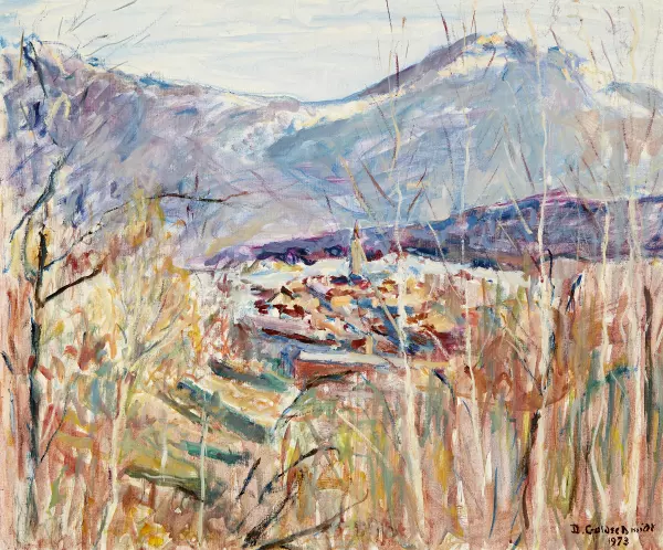 Blick von Sala Capriasca (Tessin)