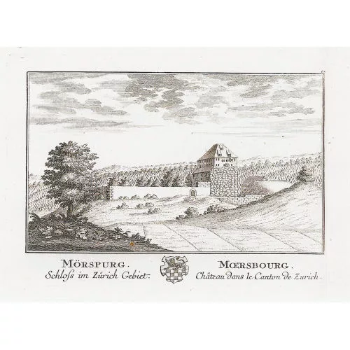 David Herrliberger — "Mörspurg./Schloss im Zürich Gebiet."
