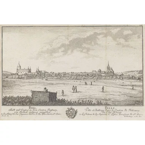 David Herrliberger — "Boll. Bulle. Stadt und Vogtey in dem Canton Freyburg,..."