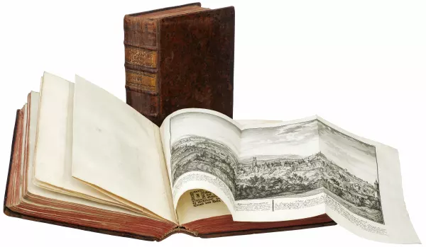 Objektbeschrieb : Neue und vollständige Topographie der Eydgnossschaft, in welcher die in den Dreyzehen .. Orten und Landen dermal befindliche Staedte... Klöster, Schlösser .. Gebirge, Baeder..ect vor