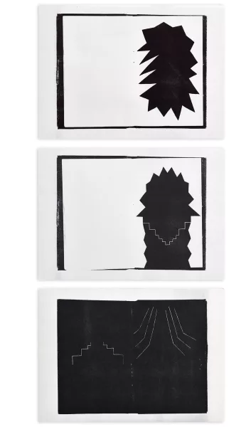 David Weiss — Mappe. I Wish That I Have Sailed The Darkened Seas, 1976