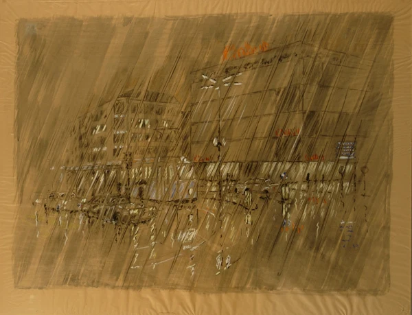 David Weiss — Löwenplatz Zürich, um 1975