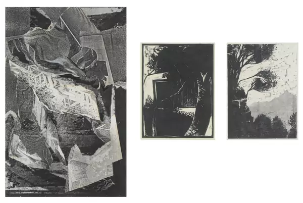 Denise VOÏTA (1928-2008), "Composition abstraite", — DognyAuction