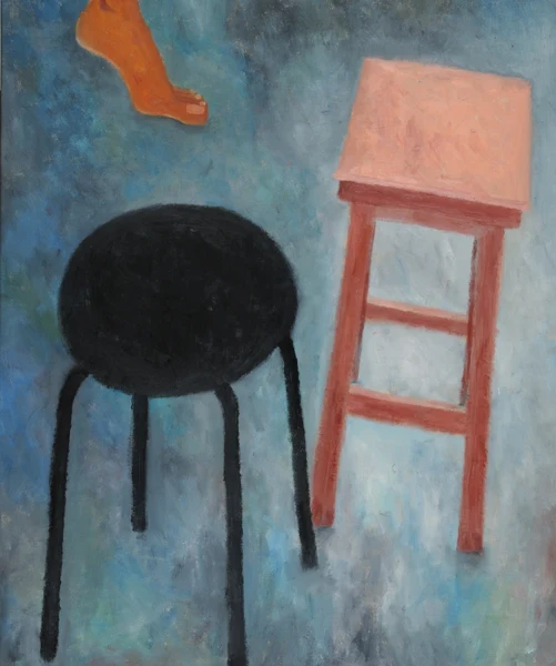 Dieter Hall — Two Chairs and a Foot, 1997