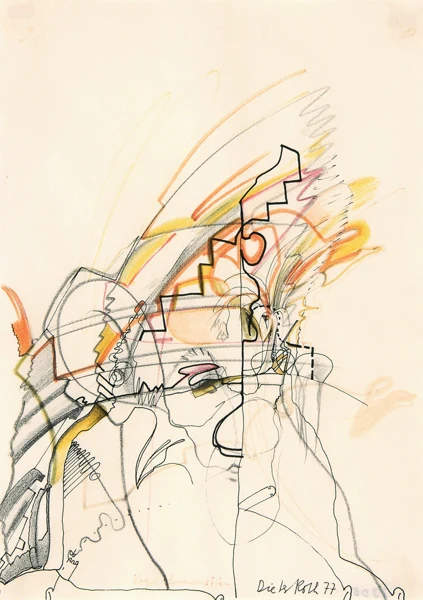 Dieter Roth — Vogelblumenstein, 1977