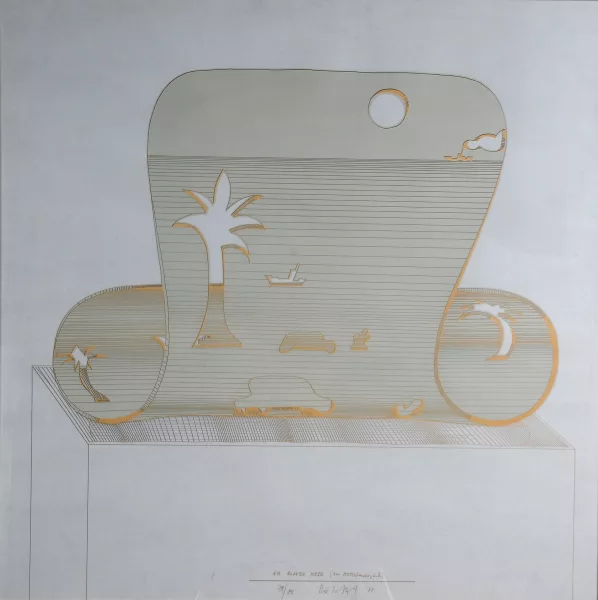Dieter Roth — Am blauen Meer (Am Mittelmeer, z.B.), 1972