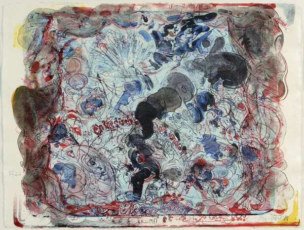 Dieter Roth — Chinesisches Rokoko Theater-Wolkenstück, 1986