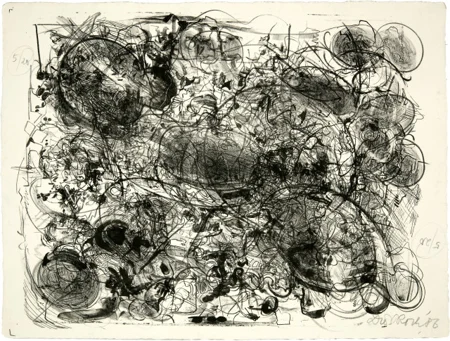 Dieter Roth — Luftkampf II und 2 Probedrucke — Galerie Kornfeld