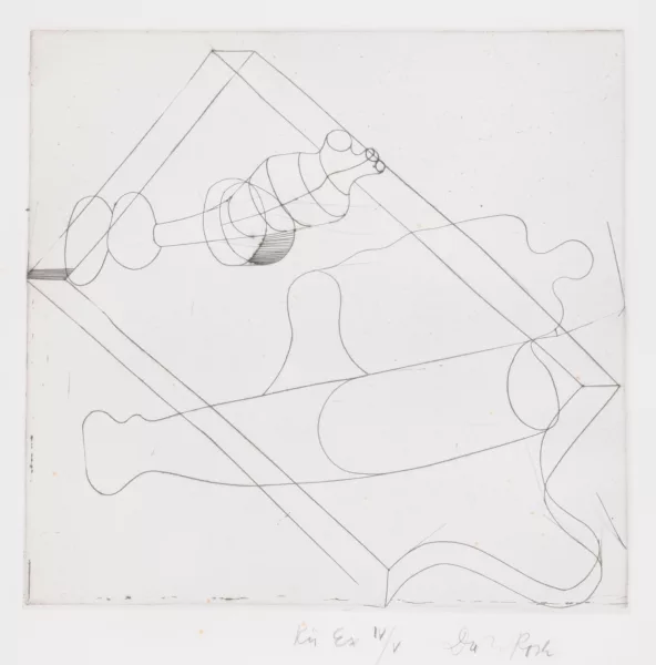 Dieter Roth — 10 Blätter aus "Abgebrochenes Frühstücksbrett", 1972/79