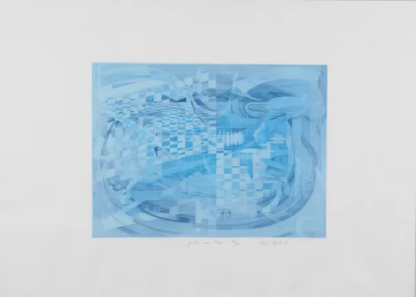 Dieter Roth — 2 Blätter: Doppelquartett, 1971; Geschrei am Meer + Nocheinmal Geschrei am Meer
